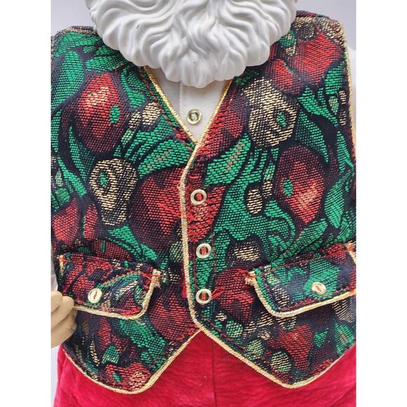 Rockin' Around The Christmas Tree 17" Santa Christmas Fantasy 1999 No Adapter - Picture 9 of 15